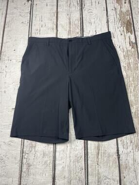 Footjoy Shorts Mens 36 Black Stretch Performance Golf Golfing